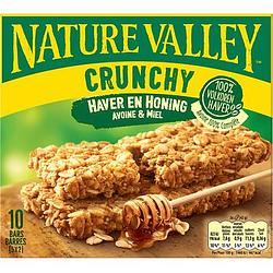 Foto van Nature valley crunchy haver en honing 5 x 42g bij jumbo