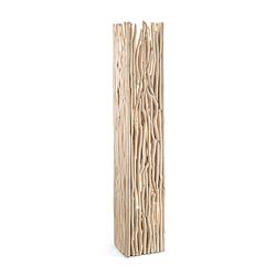 Foto van Ideal lux - driftwood - vloerlamp - hout - e27 - bruin