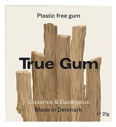 Foto van True gum liquorice & eucalyptus