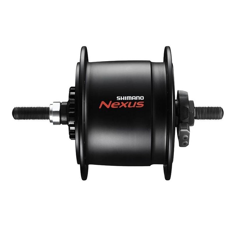 Foto van Shimano naafdynamo dh-c6000-2r zwart