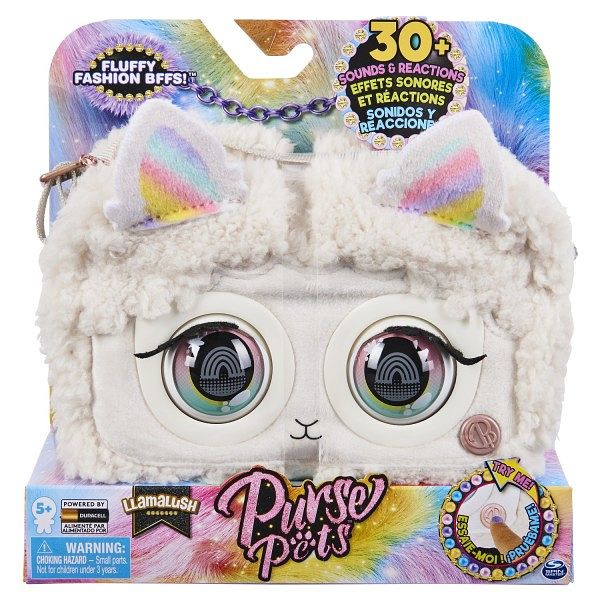 Foto van Purse pets fluffy fashion bff's llamalush