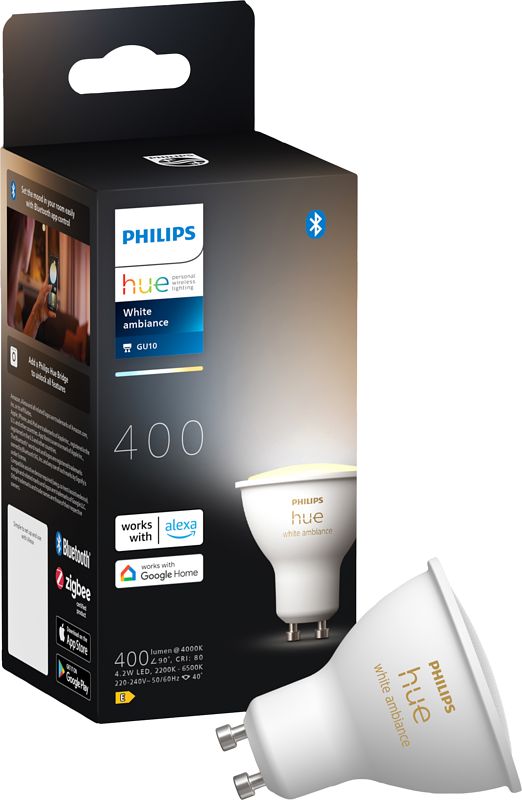 Foto van Philips hue white ambiance gu10