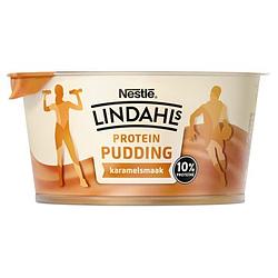 Foto van Lindahls protein pudding karamelsmaak 150g bij jumbo