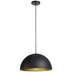 Foto van Slv forchini m 40 155910 hanglamp e27 40 w zwart