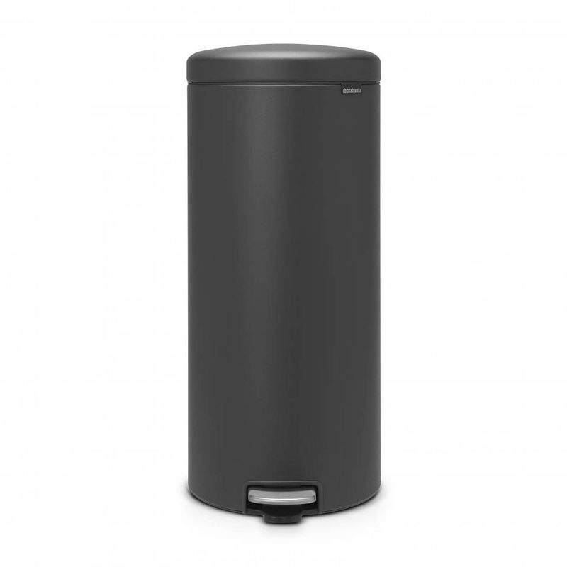 Foto van Brabantia newicon pedaalemmer 30 liter met kunststof binnenemmer - mineral infinite grey