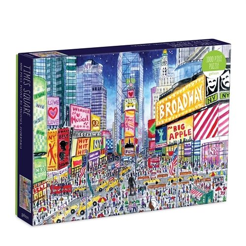 Foto van Michael storrings times square 1000 piece puzzle - puzzel;puzzel (9780735367074)