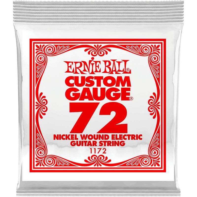 Foto van Ernie ball 1172 .072 nickel wound losse snaar voor elektrische gitaar