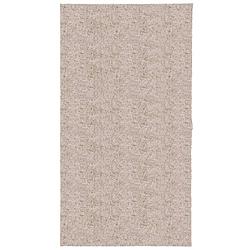 Foto van Vidaxl vloerkleed pamplona shaggy hoogpolig modern 80x150 cm beige