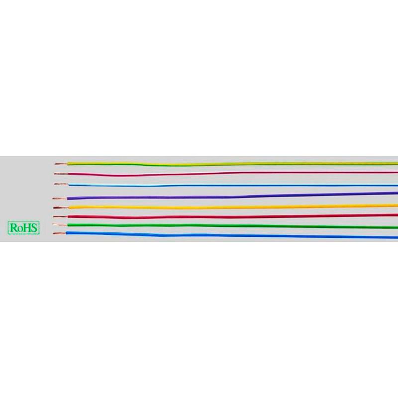 Foto van Helukabel 26706-1000 draad h07v-k 1 x 2.50 mm² zwart 1000 m