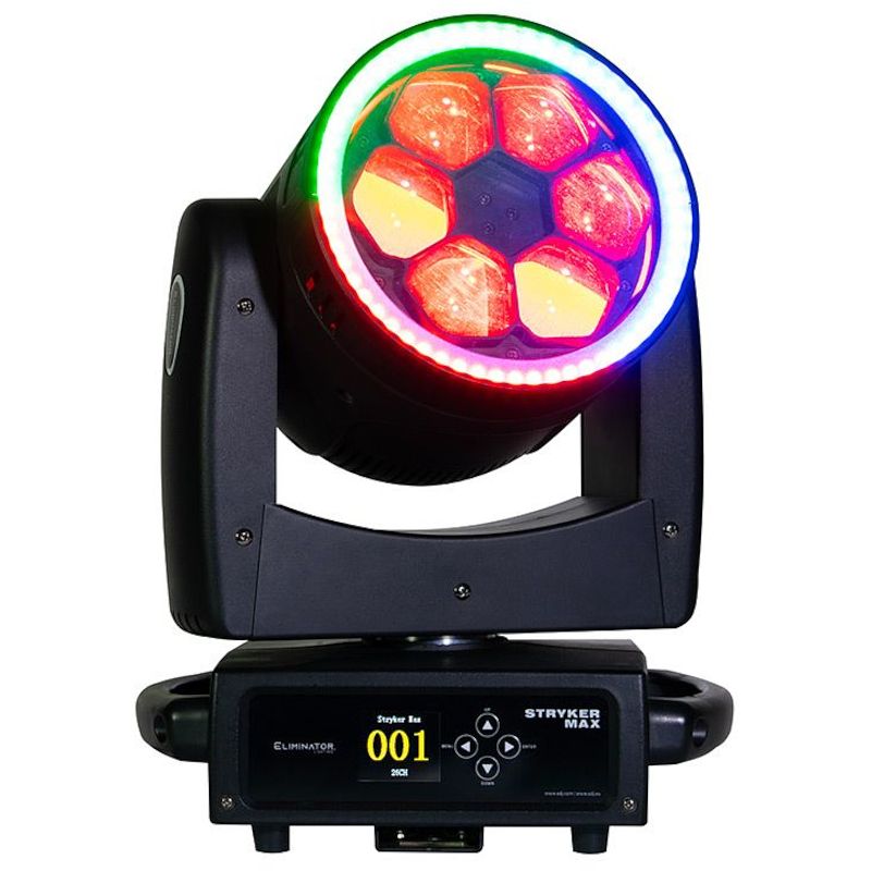 Foto van Eliminator stryker max led moving head