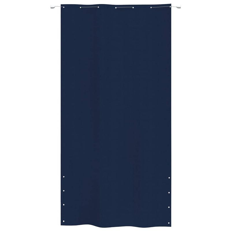 Foto van The living store balkonscherm oxford 140x240 cm - waterbestendig blauw