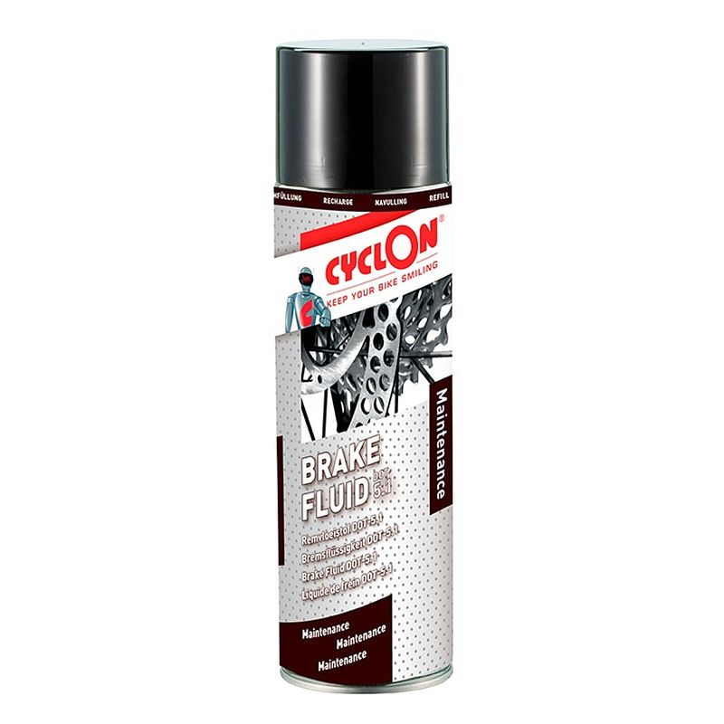 Foto van Cyclon remvloeistof navulling brake fluid dot-5.1 625 ml