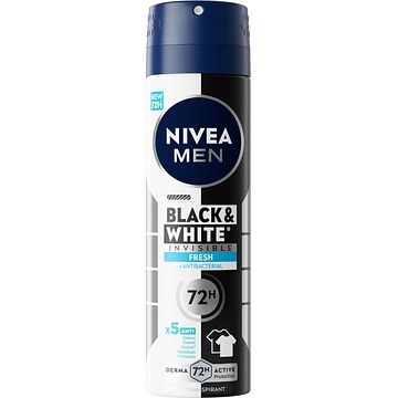 Foto van Nivea men black & white invisible fresh 48h antitranspirant 150ml bij jumbo