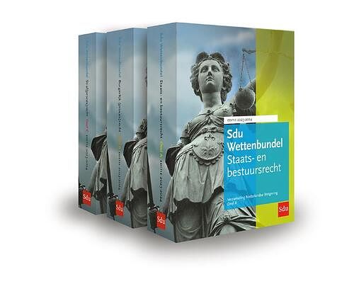 Foto van Sdu wettenbundel 2023-2024 (set a drie delen) - paperback (9789012409001)