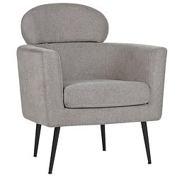 Foto van Beliani soby - fauteuil-grijs-polyester