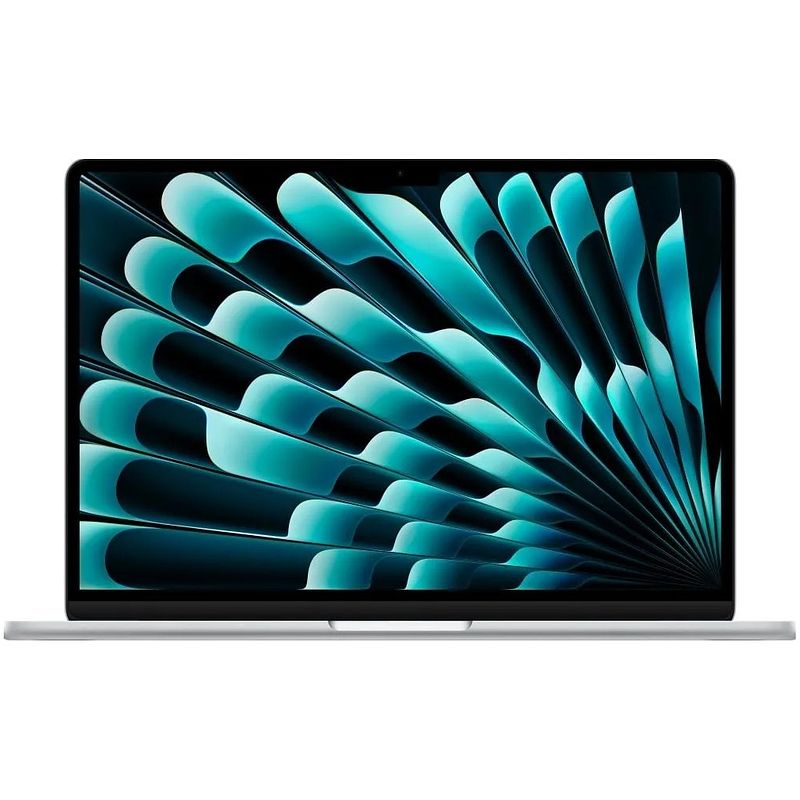 Foto van Apple macbook air 13-inch (2024) m3 chip (8-core cpu/8-core gpu) 16gb/ 256gb -13 inch laptop