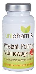 Foto van Unipharma prostaat, potentie & urinewegen capsules