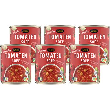 Foto van Jumbo tomatensoep met vermicelli & soepballetjes 6 x 800ml