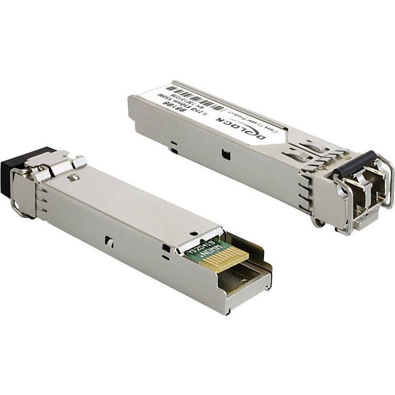 Foto van Delock 86186 sfp-transceivermodule 1 gbit/s 550 m type module sx