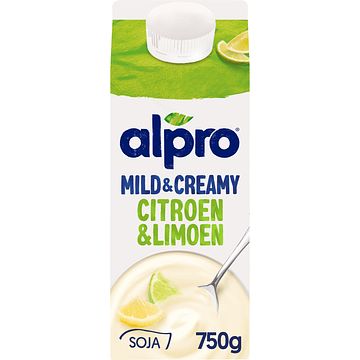 Foto van Alpro mild & creamy limoencitroen variatie op yoghurt 750g bij jumbo