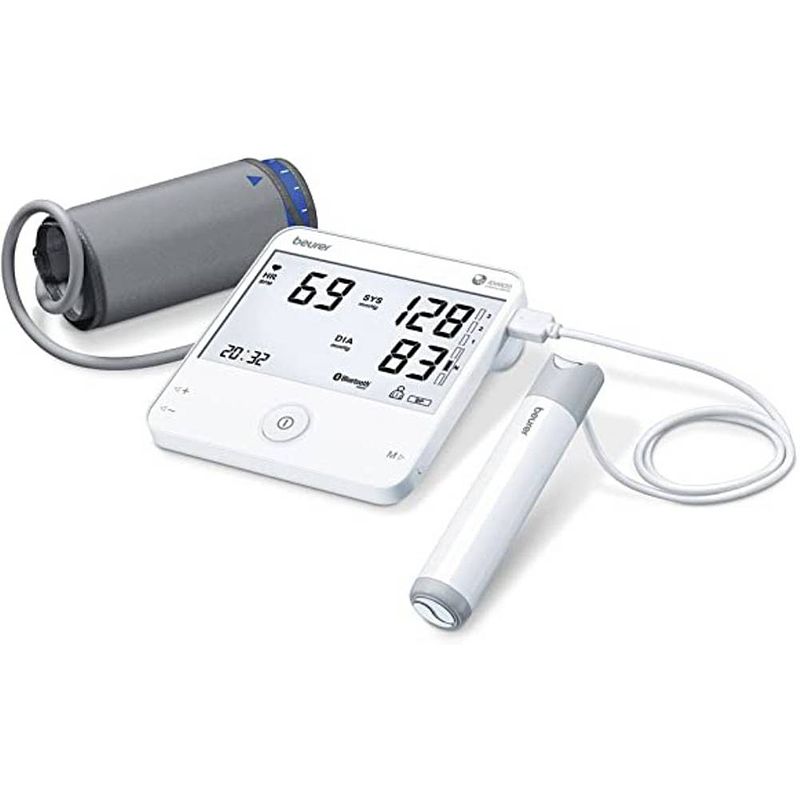 Foto van Beurer bm95 - bloeddrukmeter bovenarm + ecg functie - bluetooth