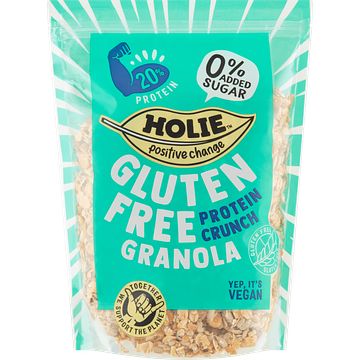 Foto van Holie gluten free protein crunch granola 350g bij jumbo