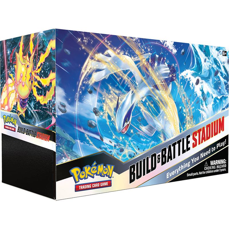 Foto van Pokémon tcg silver tempest build and battle stadium box