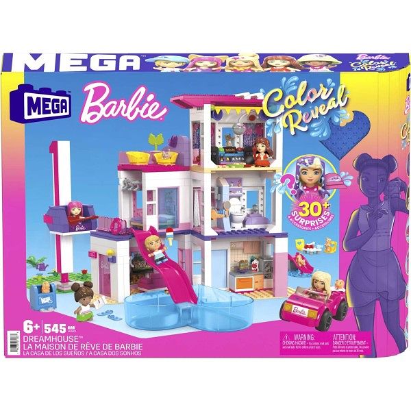 Foto van Mega construx barbie barbie dreamhouse