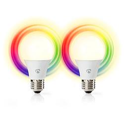 Foto van Nedis smartlife multicolour lamp - wifilrc20e27 - wit