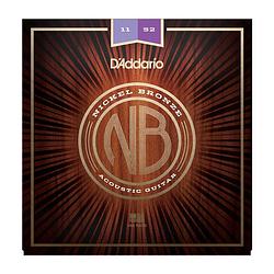 Foto van D'saddario nickel bronze custom light akoestische gitaarsnaren