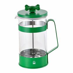 Foto van Koffiepot met zuiger benetton groen plastic 600 ml