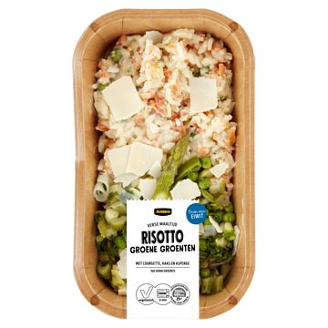 Foto van Jumbo verse maaltijd risotto groene groenten 450g