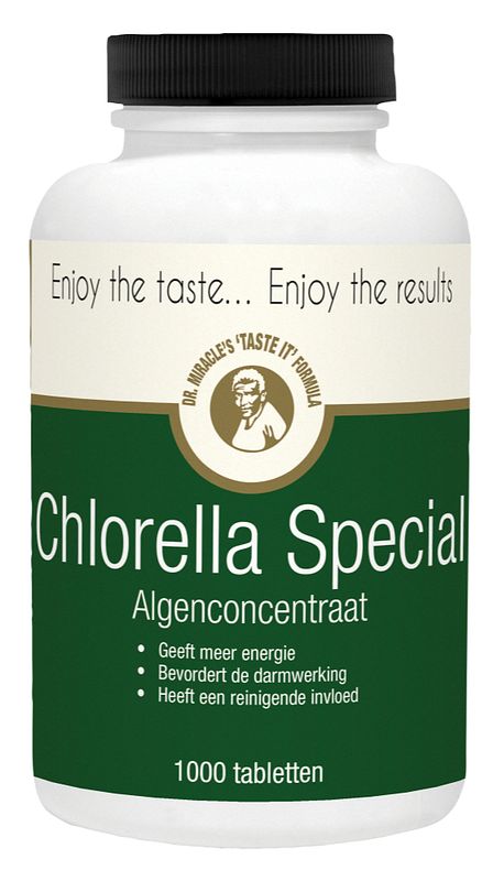 Foto van Dr. miracle'ss chlorella special tabletten