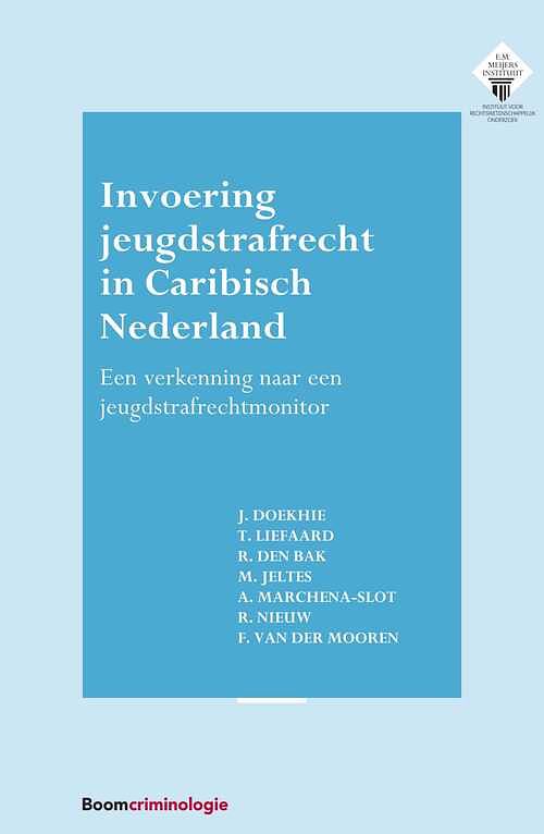 Foto van Invoering jeugdstrafrecht in caribisch nederland - a. marchena-slot - ebook (9789462749603)