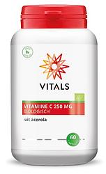 Foto van Vitals vitamine c 250 mg biologisch capsules