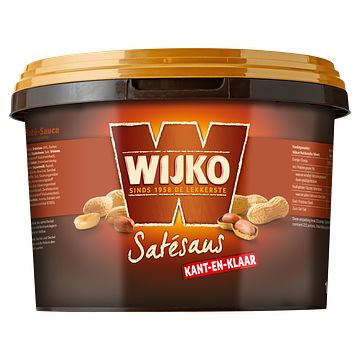 Foto van Wijko satesaus kant en klaar 10kg bij jumbo