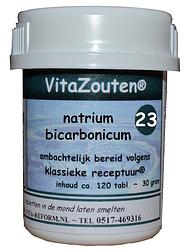 Foto van Vita reform vitazouten nr. 23 natrium bicarbonicum 120st