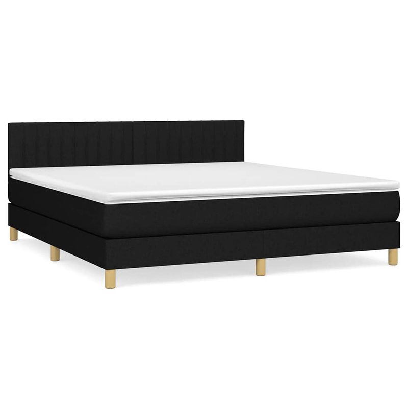 Foto van The living store boxspringbed - comfort - bed - 180 x 200 x 78/88 cm - pocketvering