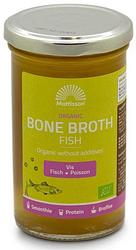 Foto van Mattisson healthstyle biologische botten bouillon - vis