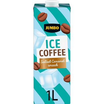 Foto van Jumbo ijskoffie salted caramel smaak 1l