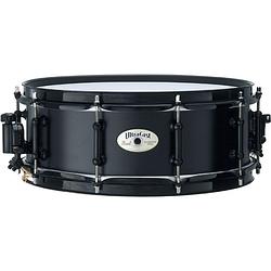 Foto van Pearl uca1450/b black lacquer ultracast aluminium 14 x 5 inch snaredrum