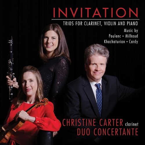 Foto van Invitation; trios for clarinet, violin and piano - cd (0774718148926)