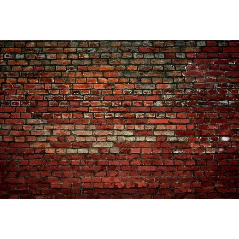 Foto van Dimex brick wall vlies fotobehang 375x250cm 5-banen