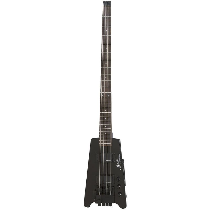 Foto van Steinberger spirit xt-2db standard bass black headless elektrische basgitaar met gigbag