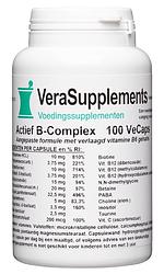 Foto van Verasupplements actief b-complex capsules