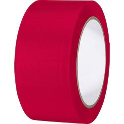 Foto van Toolcraft 832450r-c 832450r-c pvc-plakband rood (l x b) 33 m x 50 mm 1 stuk(s)