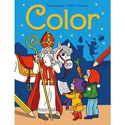 Foto van Sinterklaas color kleurblok / saint-nicolas color