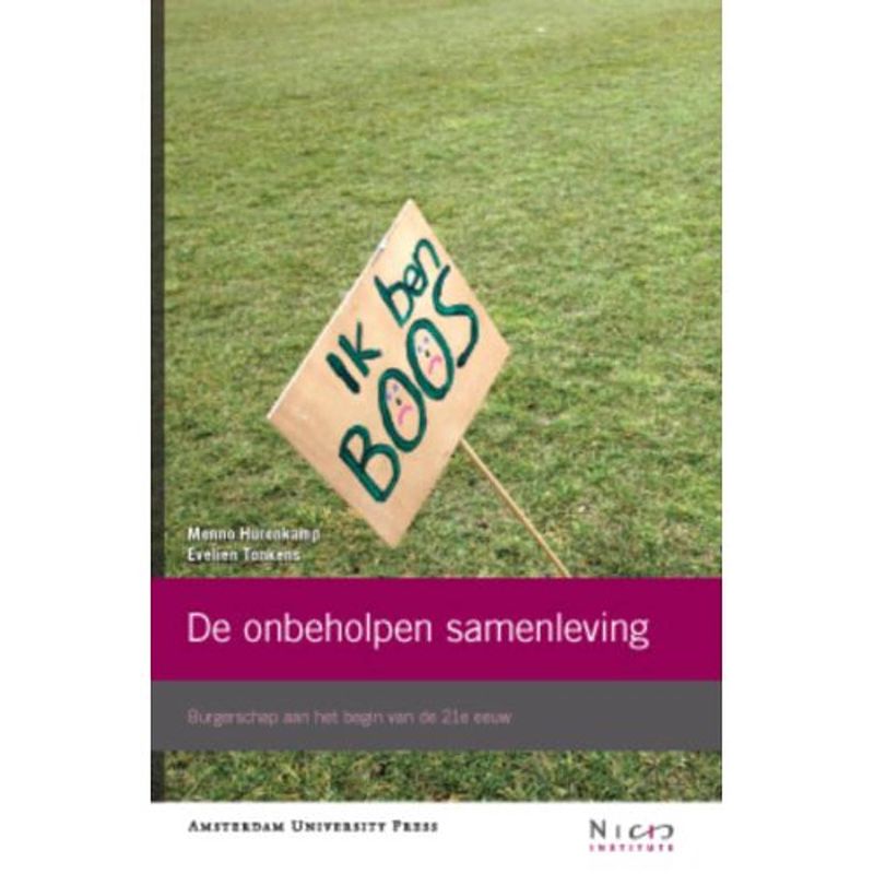 Foto van De onbeholpen samenleving - nicis