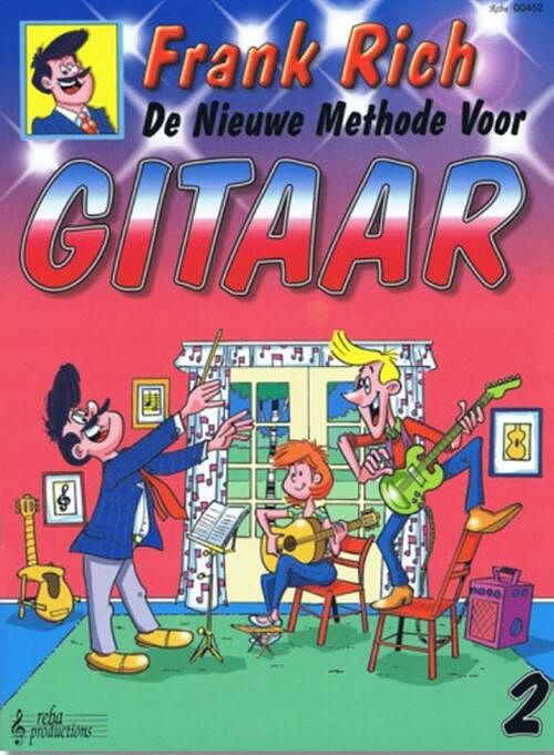 Foto van De nieuwe methode voor gitaar - f. rich - paperback (9789069112015)