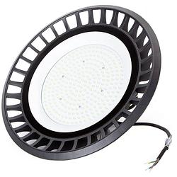 Foto van Led ufo high bay 200w - aigi retri - magazijnverlichting - waterdicht ip65 - helder/koud wit 6500k - aluminium